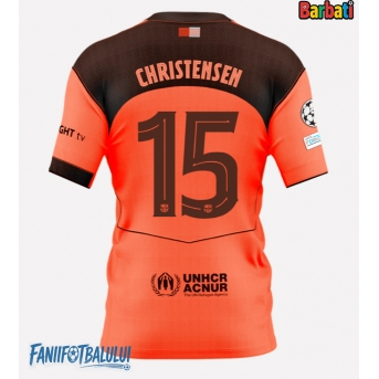 Barcelona Andreas Christensen #15 Tricou Fotbal Replică 2025-26 Barbati Treilea